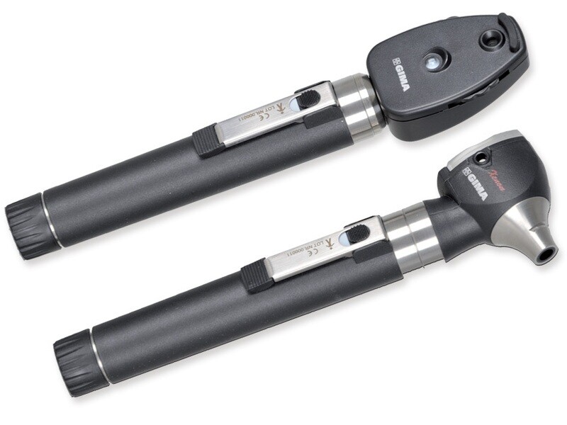 SIGMA F.O. LED OTO-OPHTHALMOSCOPE SET with 2 handles - case