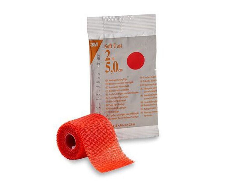 SOFTCAST 3M 5 cm x 3.65 m - red