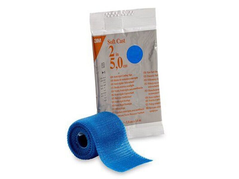 SOFTCAST 3M 5 cm x 3.65 m - blue