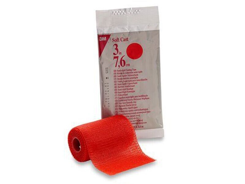 SOFTCAST 3M 7.50 cm x 3.65 m - red