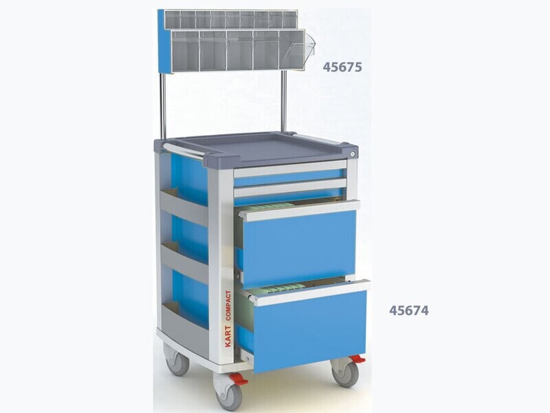 MULTIPURPOSE COMPACT KART - light blue