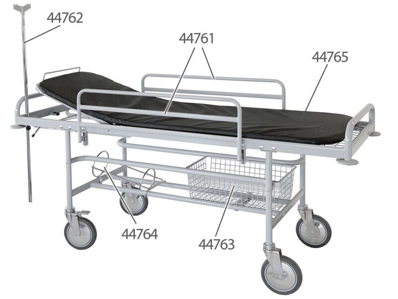 SIDE RAILS - couple with automatic locking device