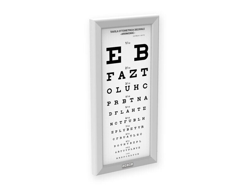 ULTRA SLIM LED OPTOMETRIC CHART - Armagnac