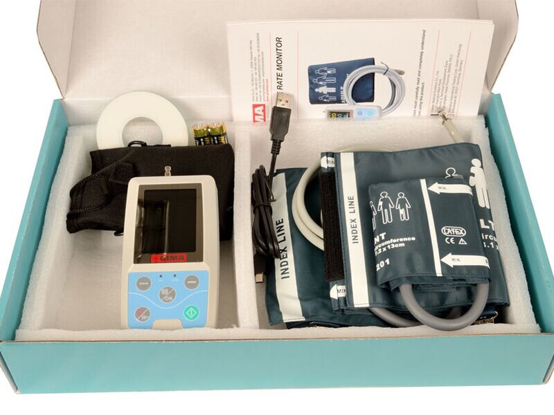 GIMA 24 HOURS ABPM + PULSE RATE MONITOR