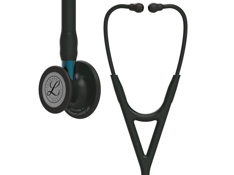 LITTMANN CARDIOLOGY IV - 6201 - black - black finish - blue stem