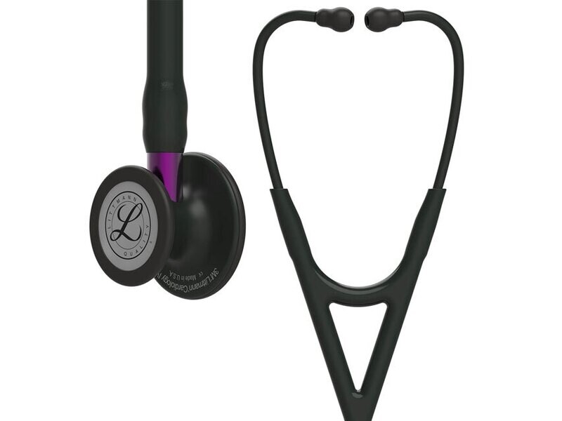 LITTMANN CARDIOLOGY IV - 6203 - black - black finish - violet stem