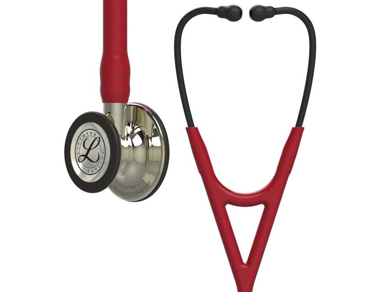 LITTMANN CARDIOLOGY IV - 6176 - burgundy - champagne finish