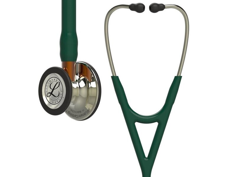 LITTMANN CARDIOLOGY IV - 6206 - hunter green - champagne finish