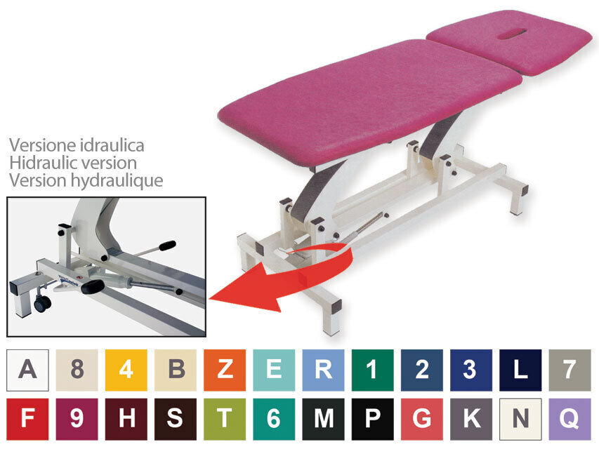 BRUXELLES TABLE hydraulic - any colour