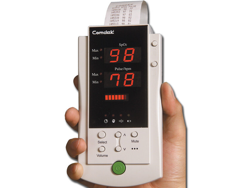 COMDEK MD-630 PLUS PULSE OXIMETER with printer and USB port
