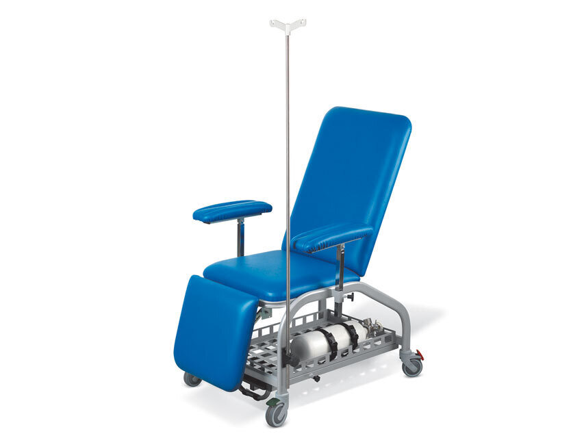 DONOR WHEELCHAIR - blue