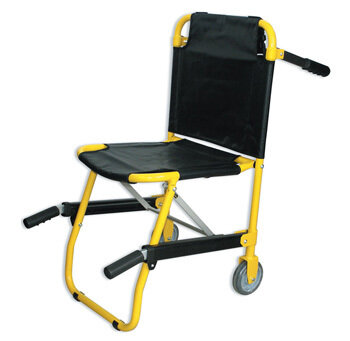 FOLDING CHAIR - black/yellow