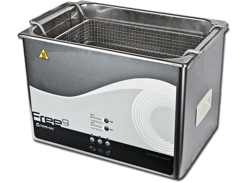 FREE ULTRASONIC CLEANER 9 l with accessories