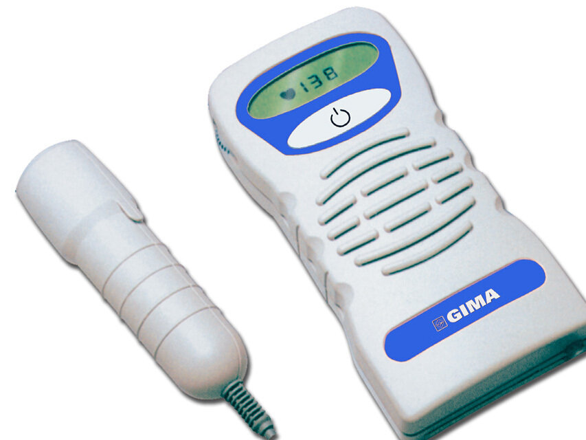 GIMA FOETAL DOPPLER D2005 with display - waterproof