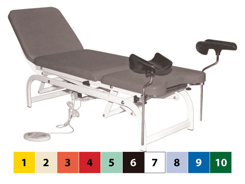 HEIGHT ADJUSTABLE GYNAECOLOGICAL BED - other colours