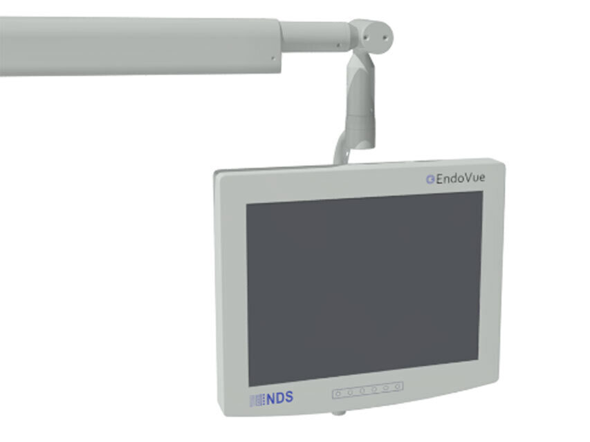 MONITOR HOLDING ARM - integrated with light