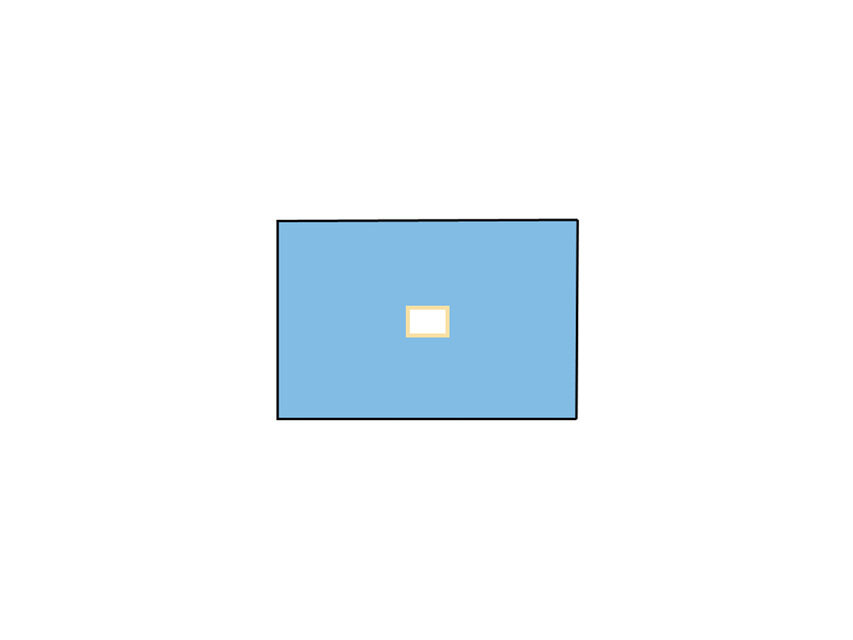NON WOVEN BI-LAYER DRAPE 75x90 cm with hole 6x9 cm