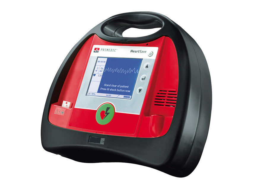 PRIMEDIC HEART SAVE 6 with recharg.battery and Monitor-Other languages