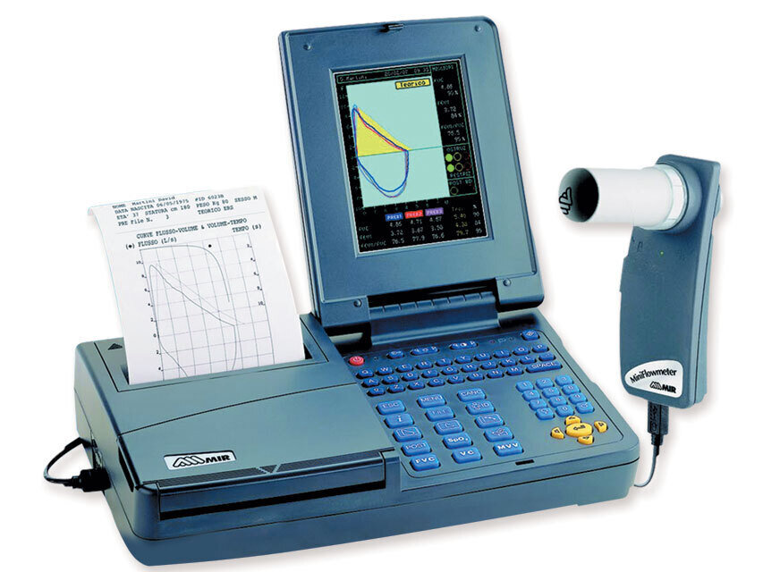 SPIROLAB III DIAGNOSTIC COLOUR SPIROMETER with printer and software