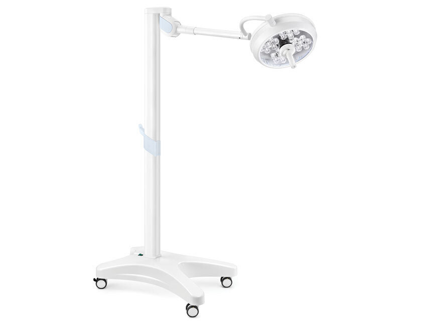 TRIS SCIALYTIC LED LIGHT - trolley with battery group