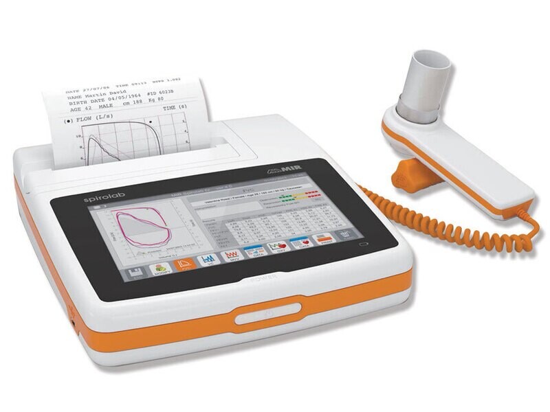 SPIROLAB COLOUR SPIROMETER with 7&quot; touchscreen, printer and software