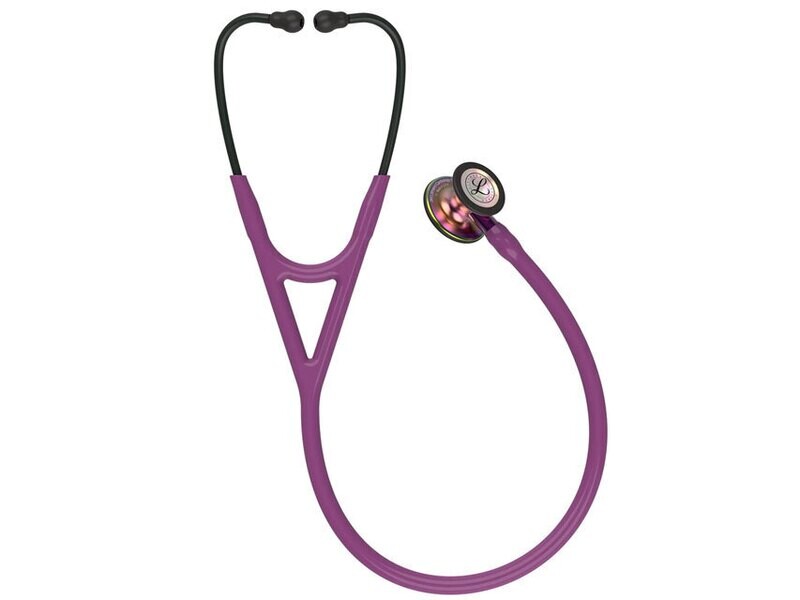 LITTMANN CARDIOLOGY IV - 6205 - plum - rainbow finish - violet stem