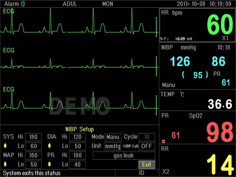 PC-3000 MULTI-PARAMETER PATIENT MONITOR