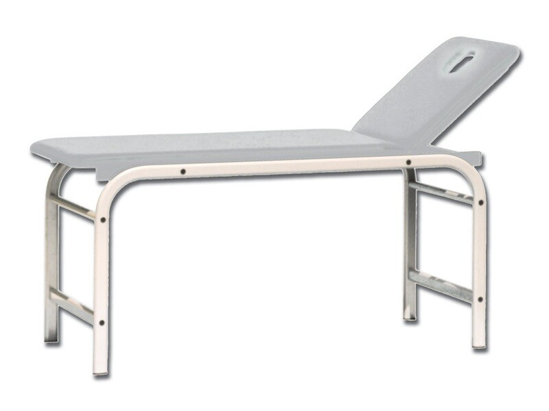 KING EXAMINATION COUCH with hole - white