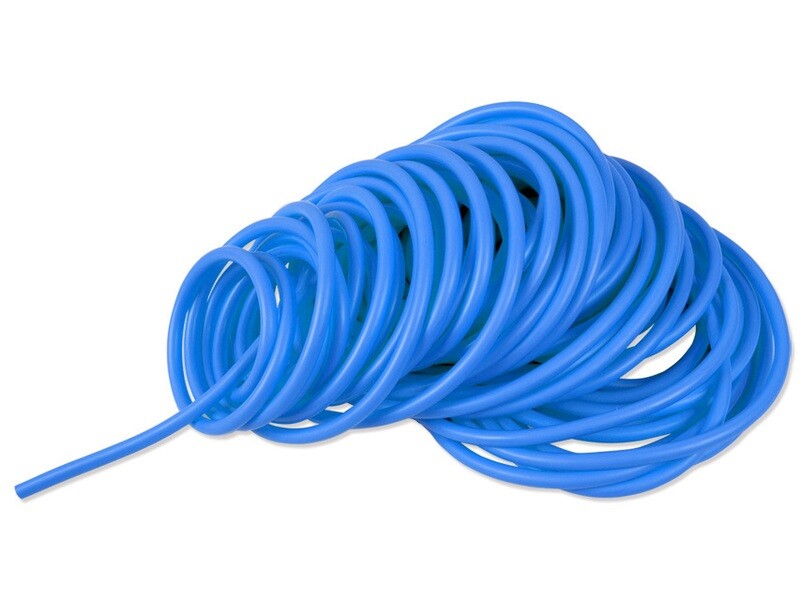 LATEX EXERCISE TUBE 25 m x 3.00 mm - heavy - blue