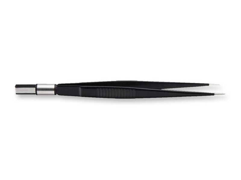 EU NON-STICK STRAIGHT FORCEPS 18 cm - 1 mm point
