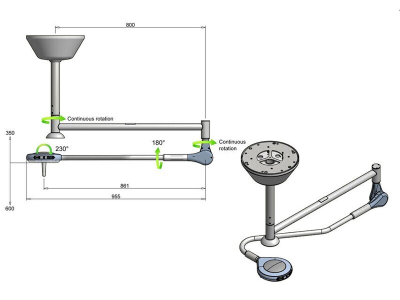 SATURNO OPERATING LED LIGHT - ceiling