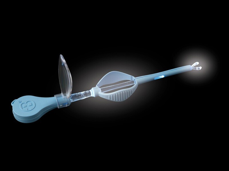 LIGHTED FORCEPS with Lens and LED illuminator