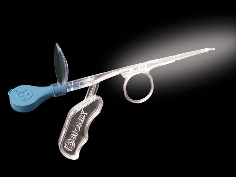 LIGHTED ARTICULATING CURETTES with Lens and LED illuminator