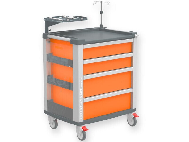 EMERGENCY MEDI KART - orange