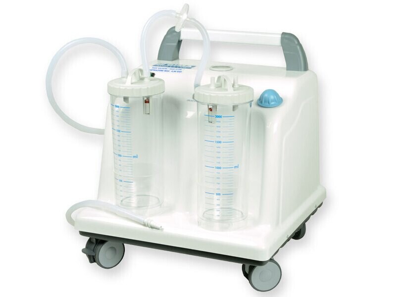 TOBI CLINIC SUCTION ASPIRATOR with 2x2 l jars