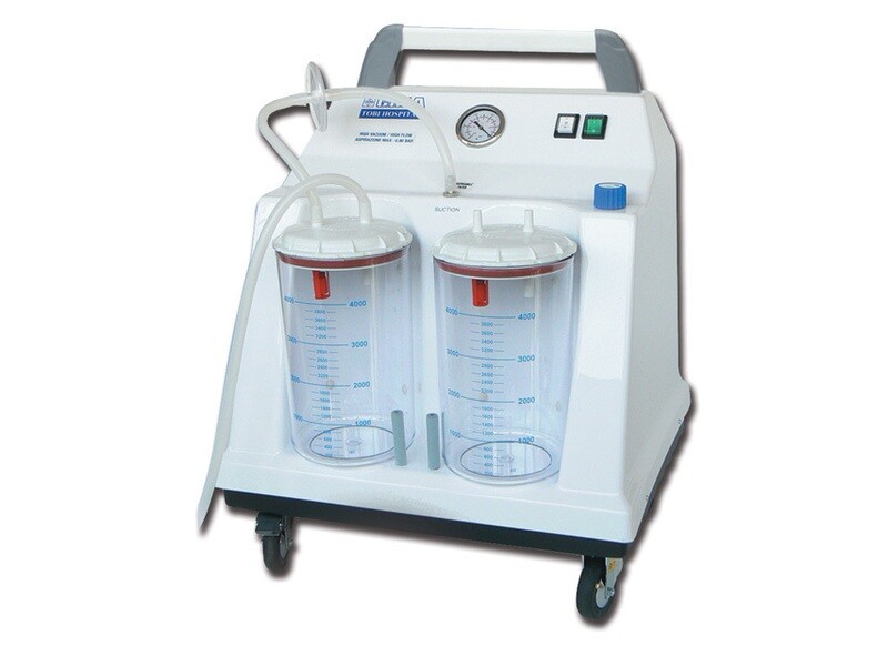 TOBI HOSPITAL SUCTION with 2 x 4l jars - 230V