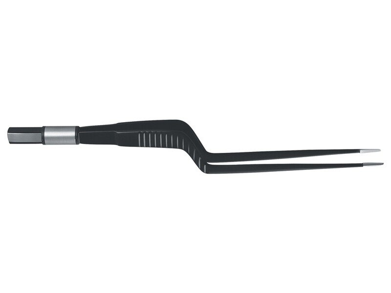 EU NON-STICK BAYONET FORCEPS 18 cm - 1 mm point