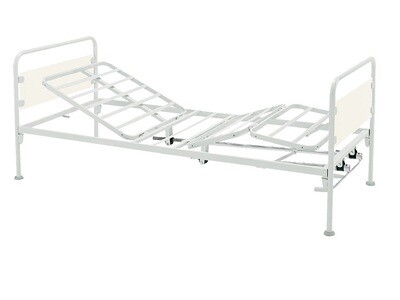 3 JOINTS PATIENT BED - 2 cranks - feet