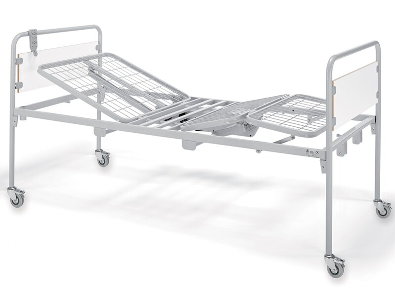 3 JOINTS PATIENT BED - electric - castors
