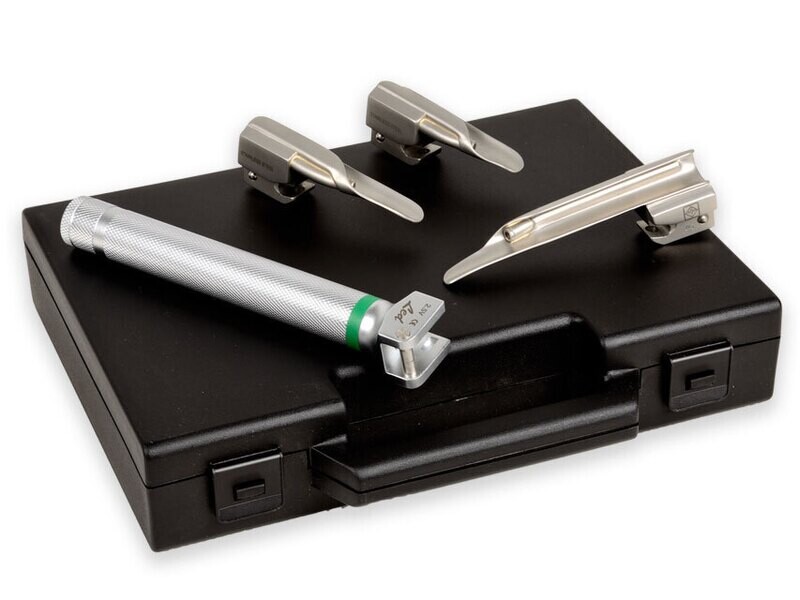 MAXLITE F.O.LED PEDIATRIC SET 3 BLADES MILLER 00-0-1 - 2.50 V - 25.000 lux
