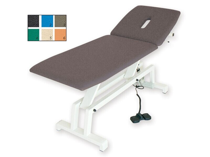 ELECTRIC HEIGHT ADJUSTABLE TREATMENT TABLE - colour on request
