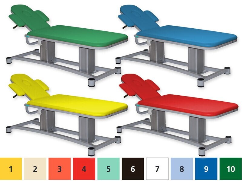 SUN 2-SECTIONS HEIGHT ADJUST. TREATMENT COUCH - any colour