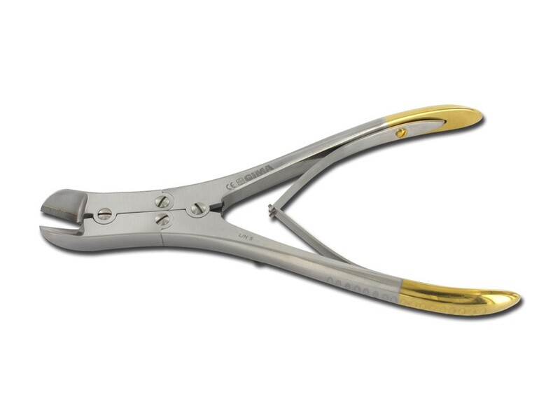 GOLD WIRE CUTTER - 18 cm - for hard wires up to 1.60 mm