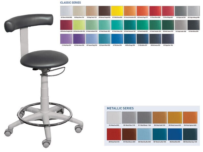 STOOL with ring - colour on request