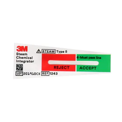 3M COMPLY STERIGAGE STEAM CHEMICAL INTEGRATOR 1243A