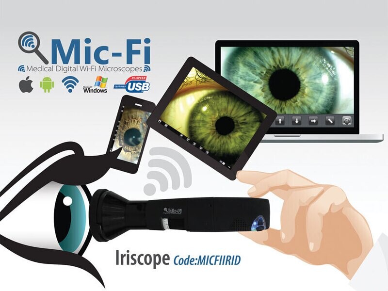 MIC Wi-Fi &amp; USB IRIDOSCOPE