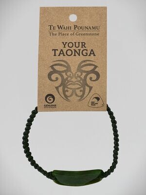 FST/ID Your Taonga Flat Stone ID Bracelet