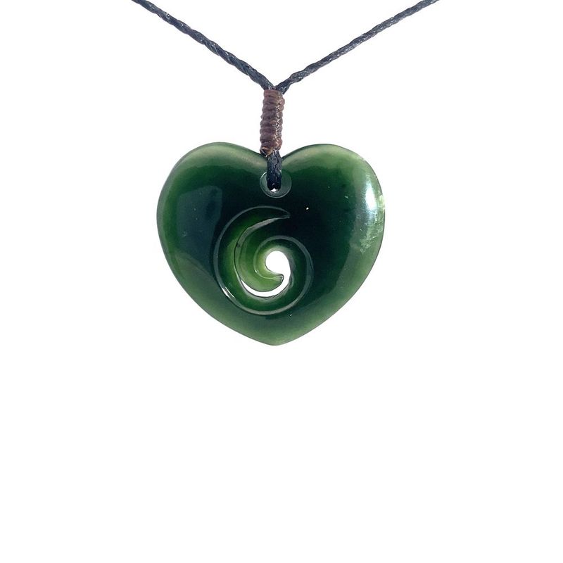 Heart with Koru - Kawakawa