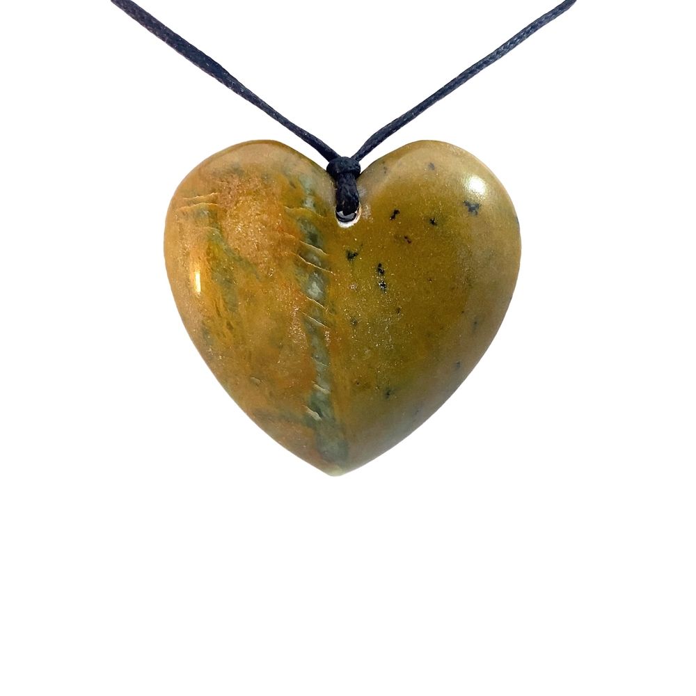 Heart - Marsden Flower Pounamu