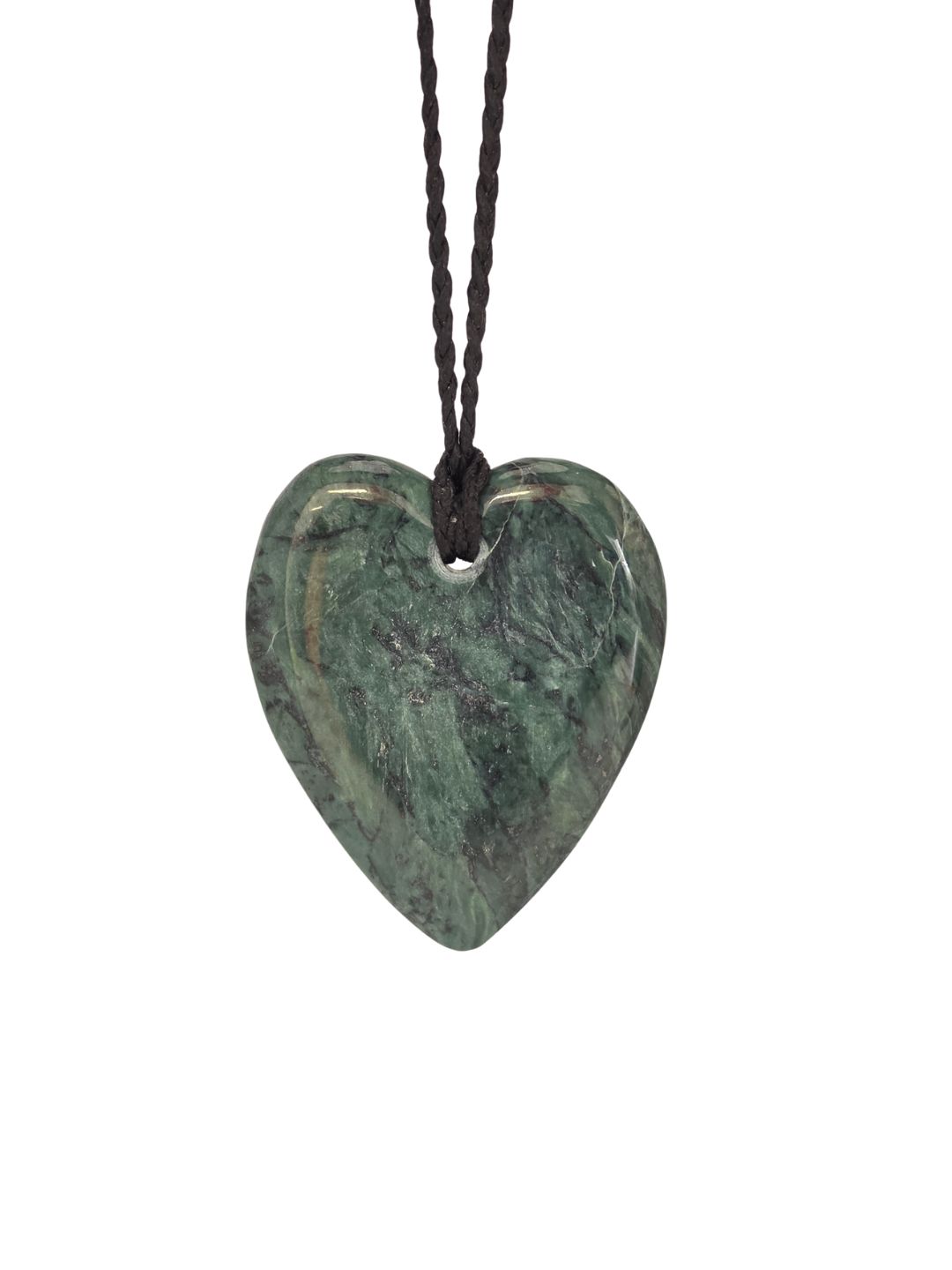 Heart - Douglas Creek Serpentinite Pounamu